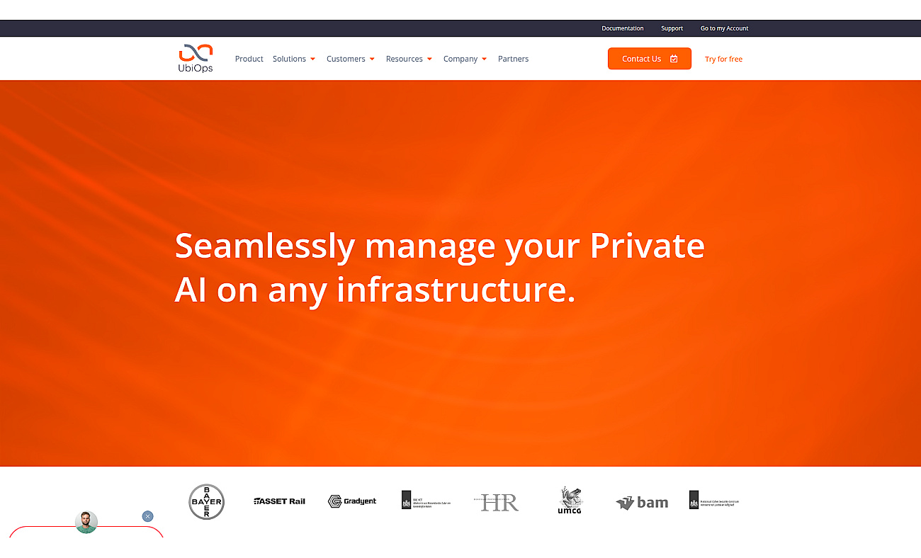UbiOps screenshot