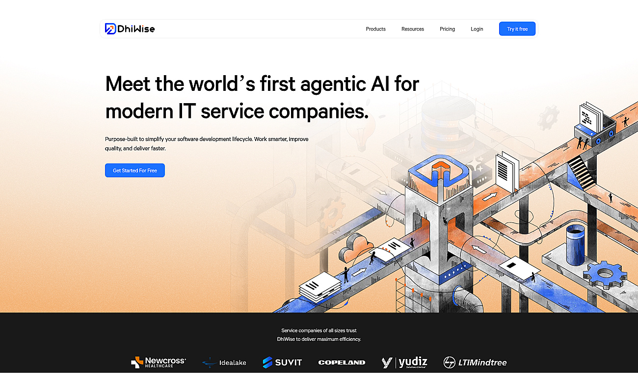 DhiWise screenshot