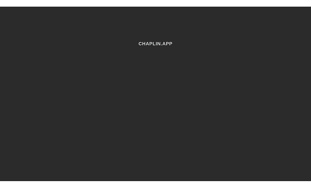 Chaplin screenshot