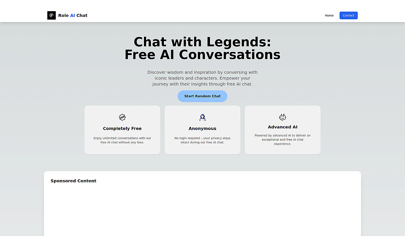 Role AI Chat screenshot