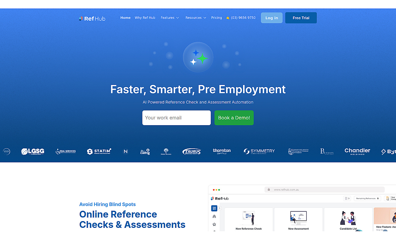 Ref hub screenshot