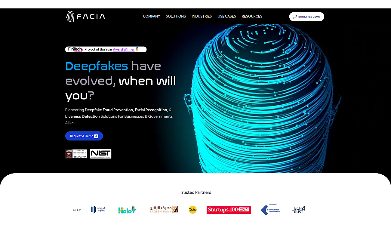 Facia screenshot