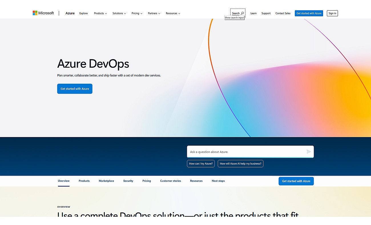 Azure DevOps screenshot