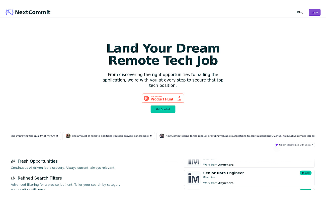 NextCommit screenshot