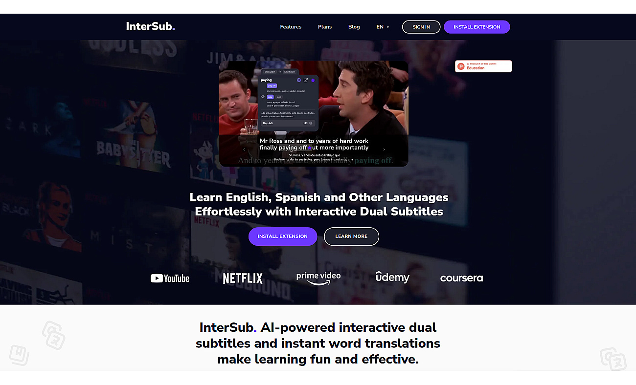 InterSub screenshot
