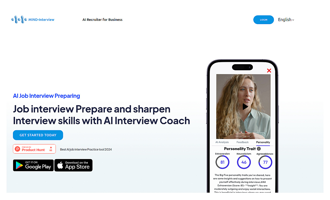 MIND-Interview screenshot