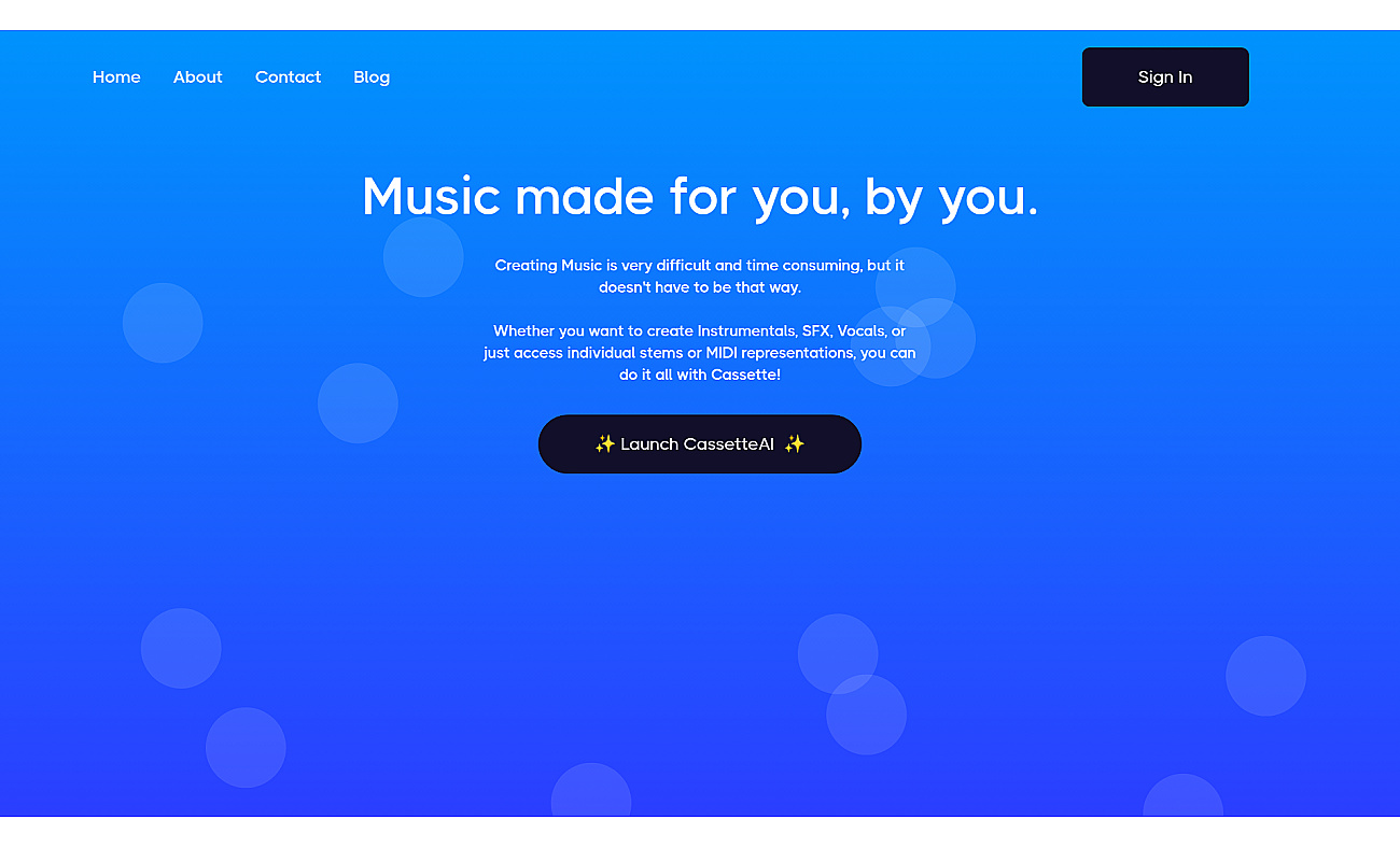 CassetteAI screenshot