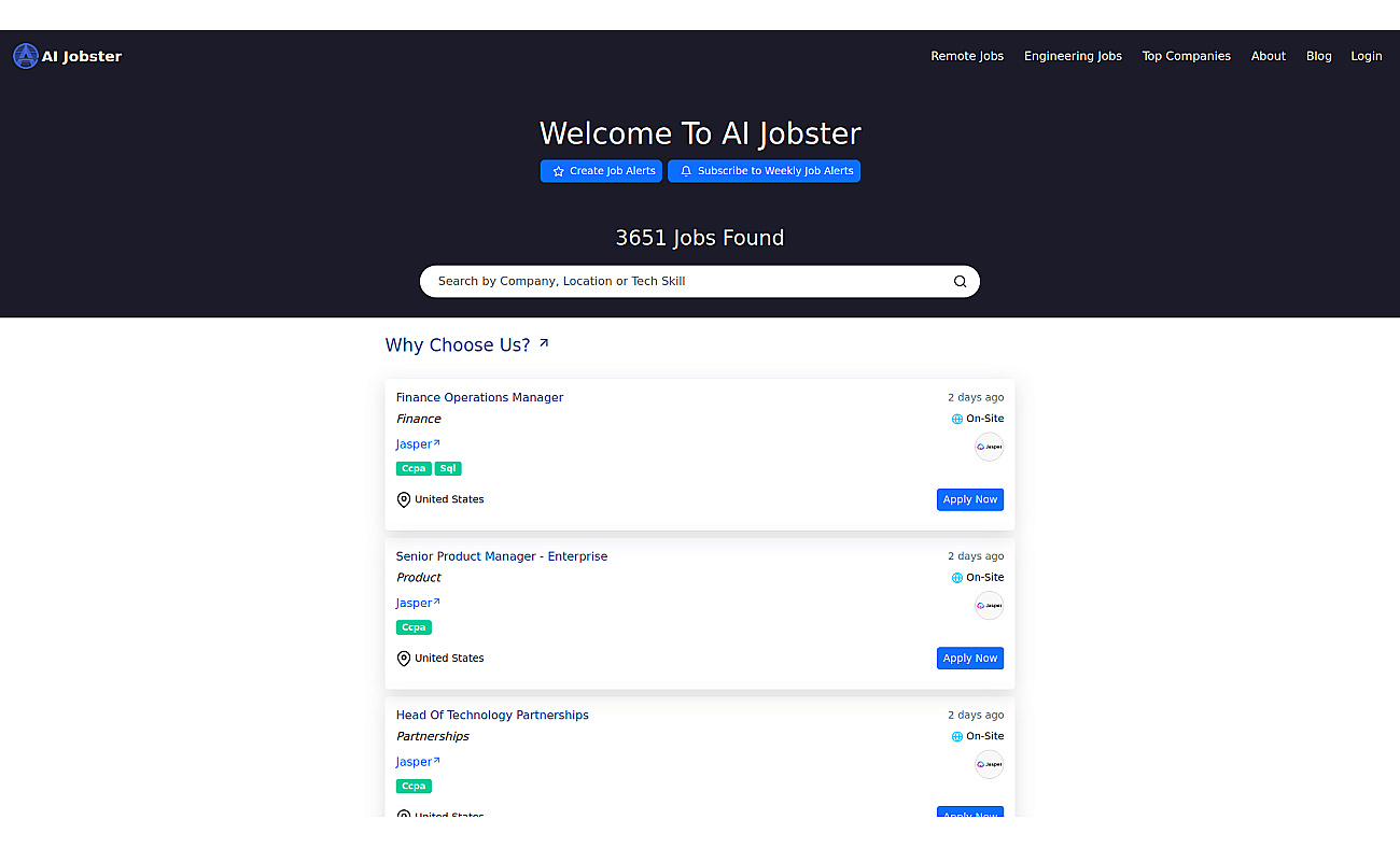 AI Jobster screenshot