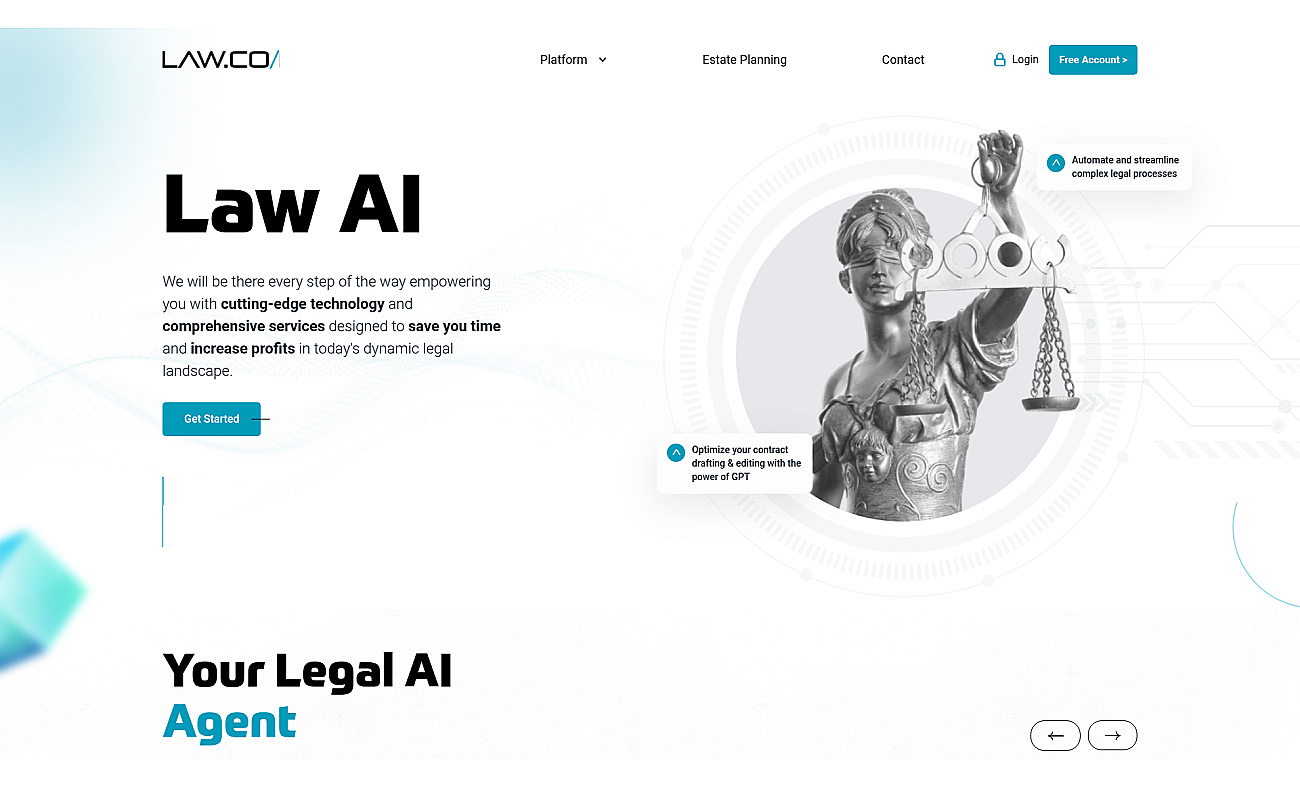 Law.co screenshot