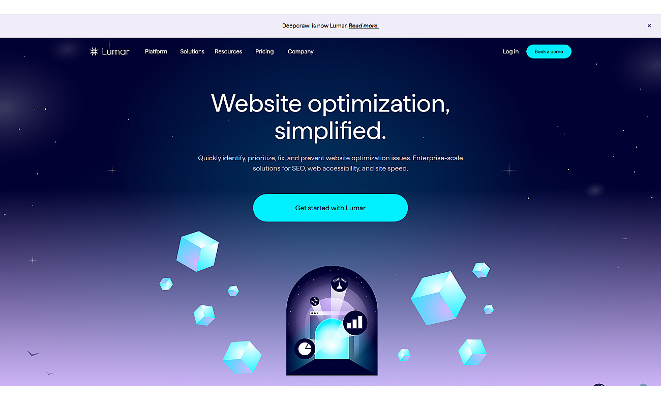 DeepCrawl screenshot