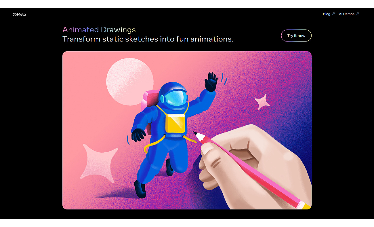 Animated Drawings screenshot