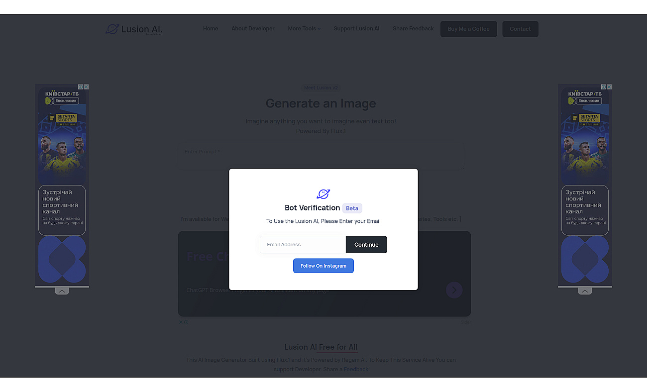 Lusion AI screenshot