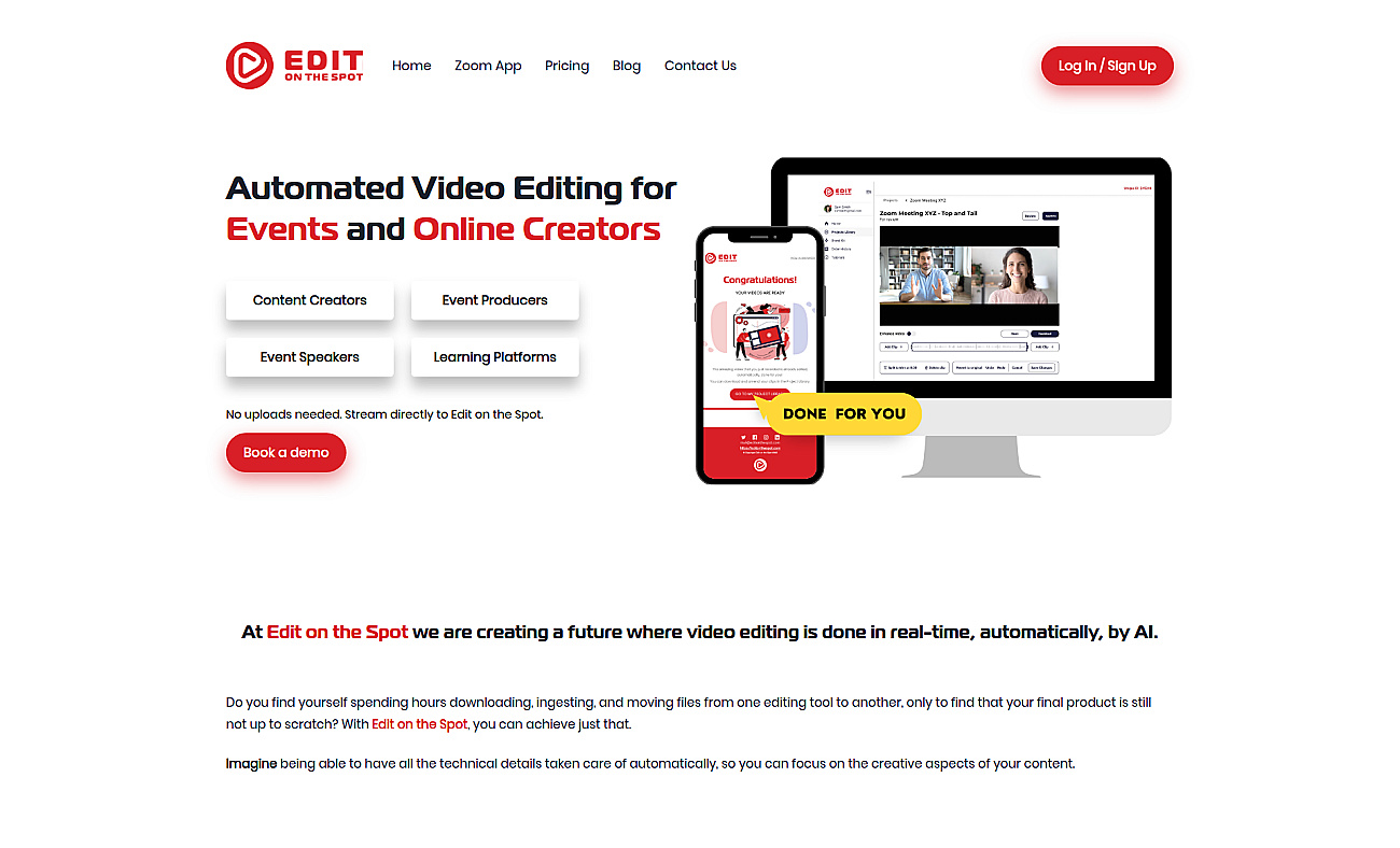 Edit on the Spot screenshot