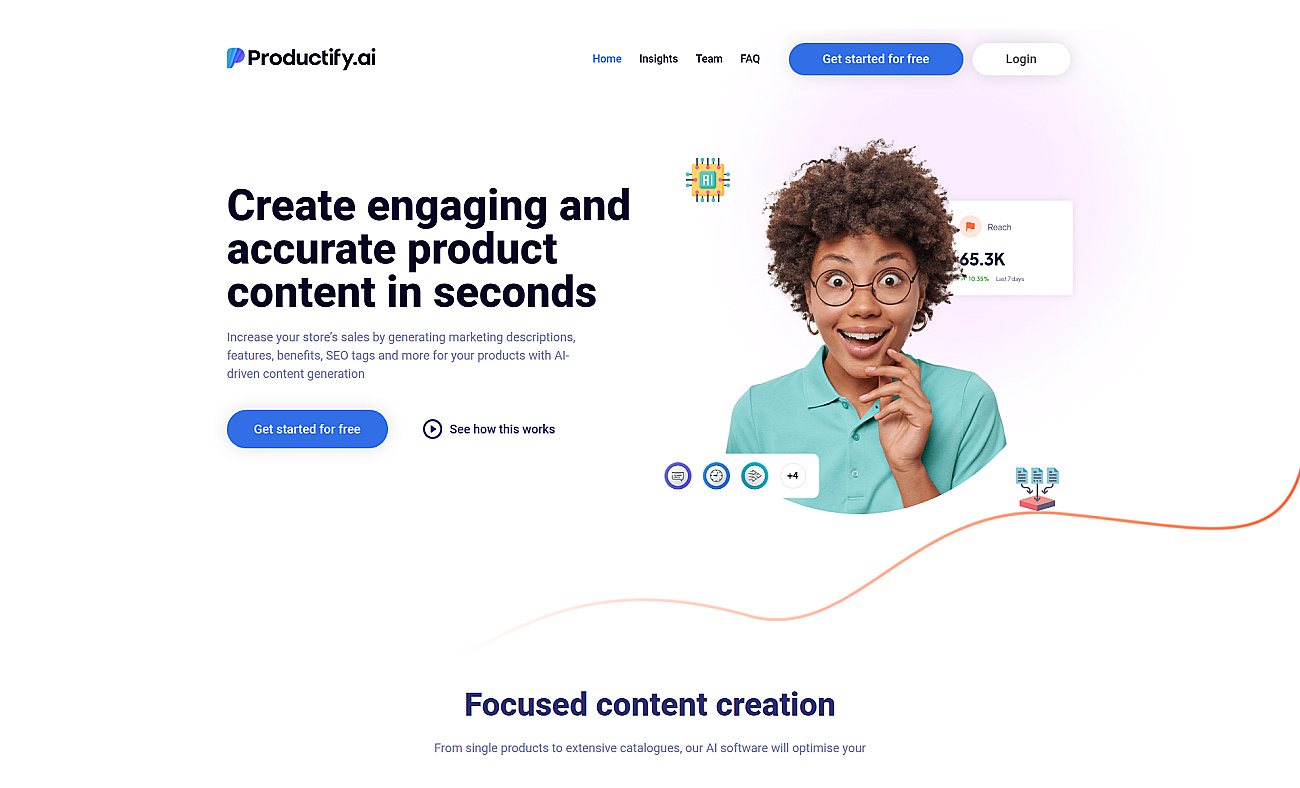 Productify screenshot