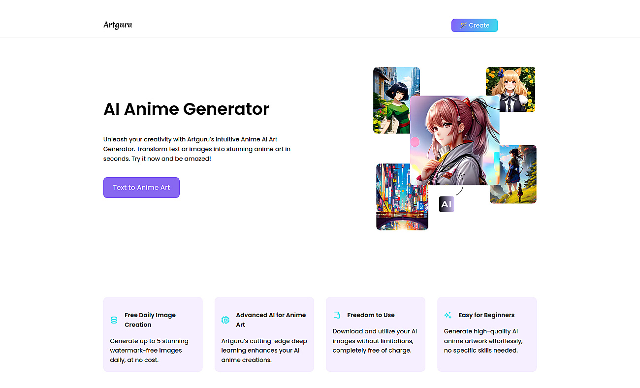 Anime Generator by Artguru screenshot