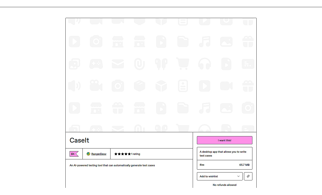 CaseIt screenshot