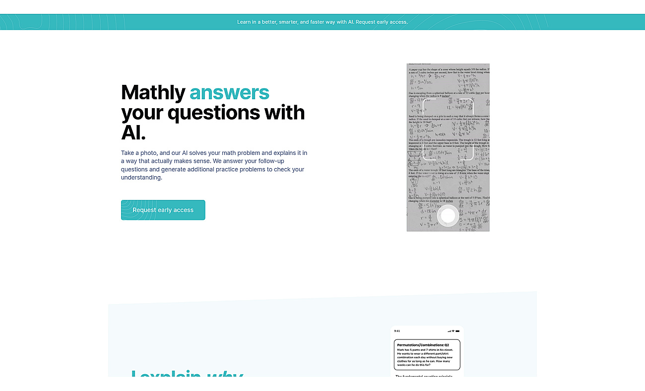 Mathly screenshot