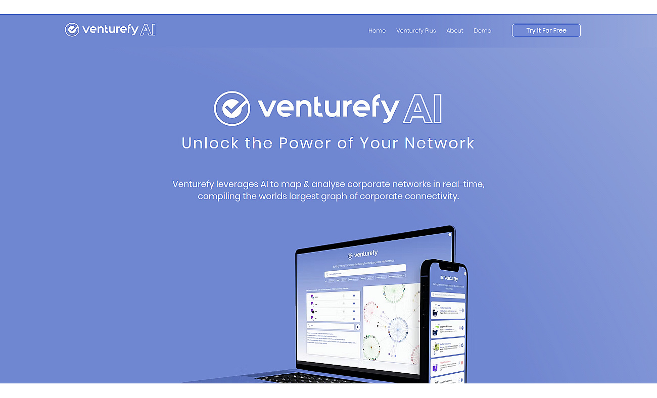 Venturefy screenshot