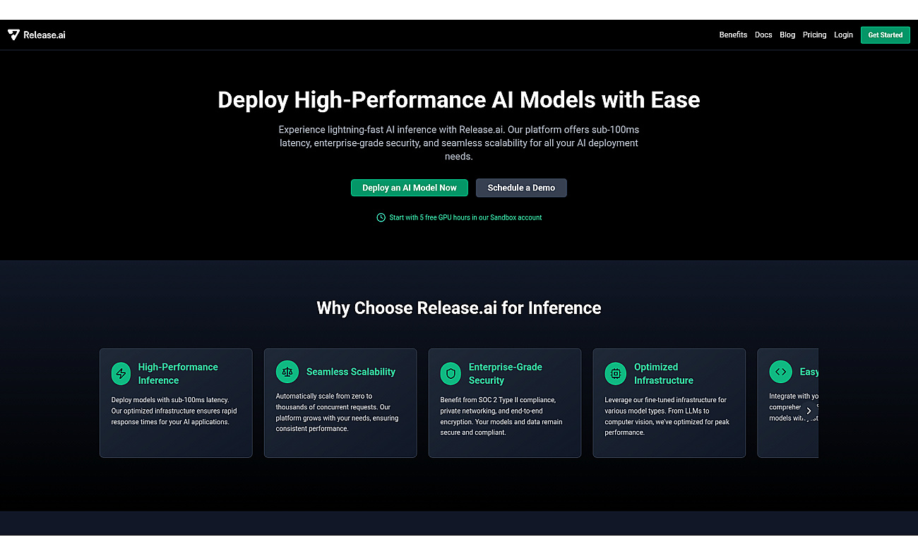 Release.ai screenshot