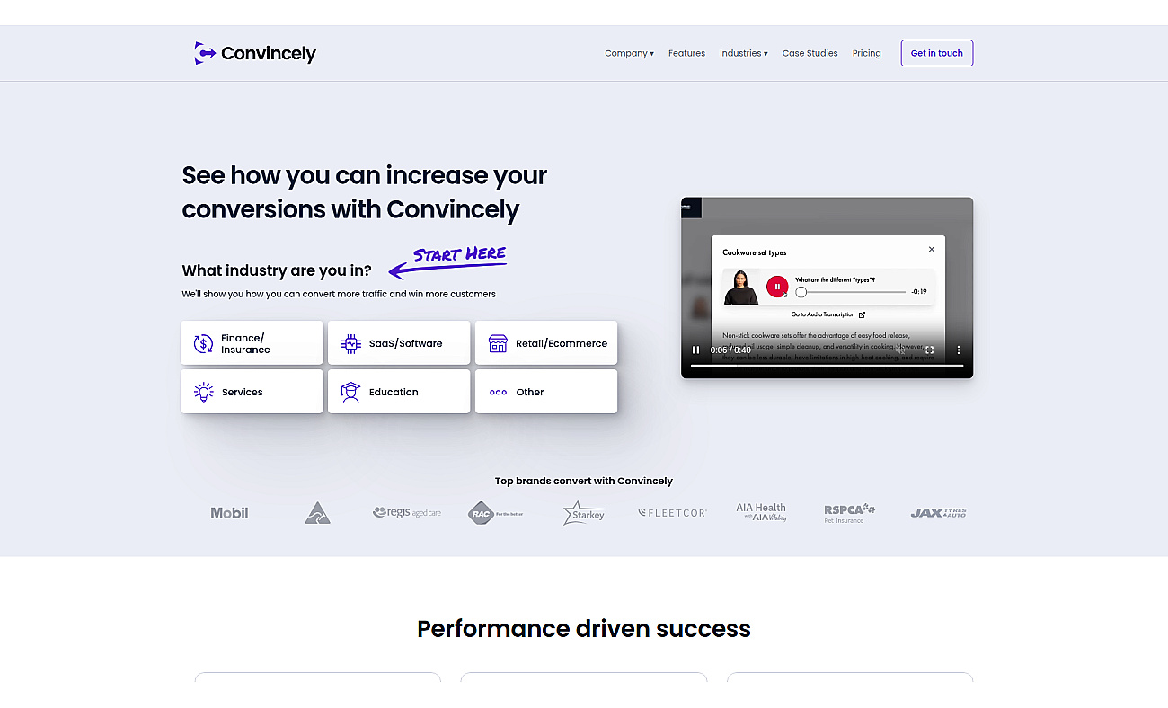convincely.com screenshot