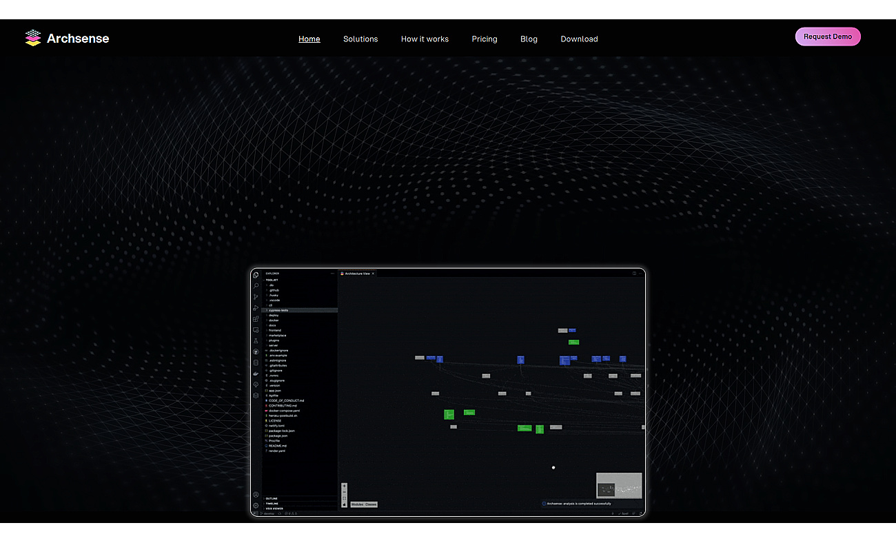 Archsense screenshot