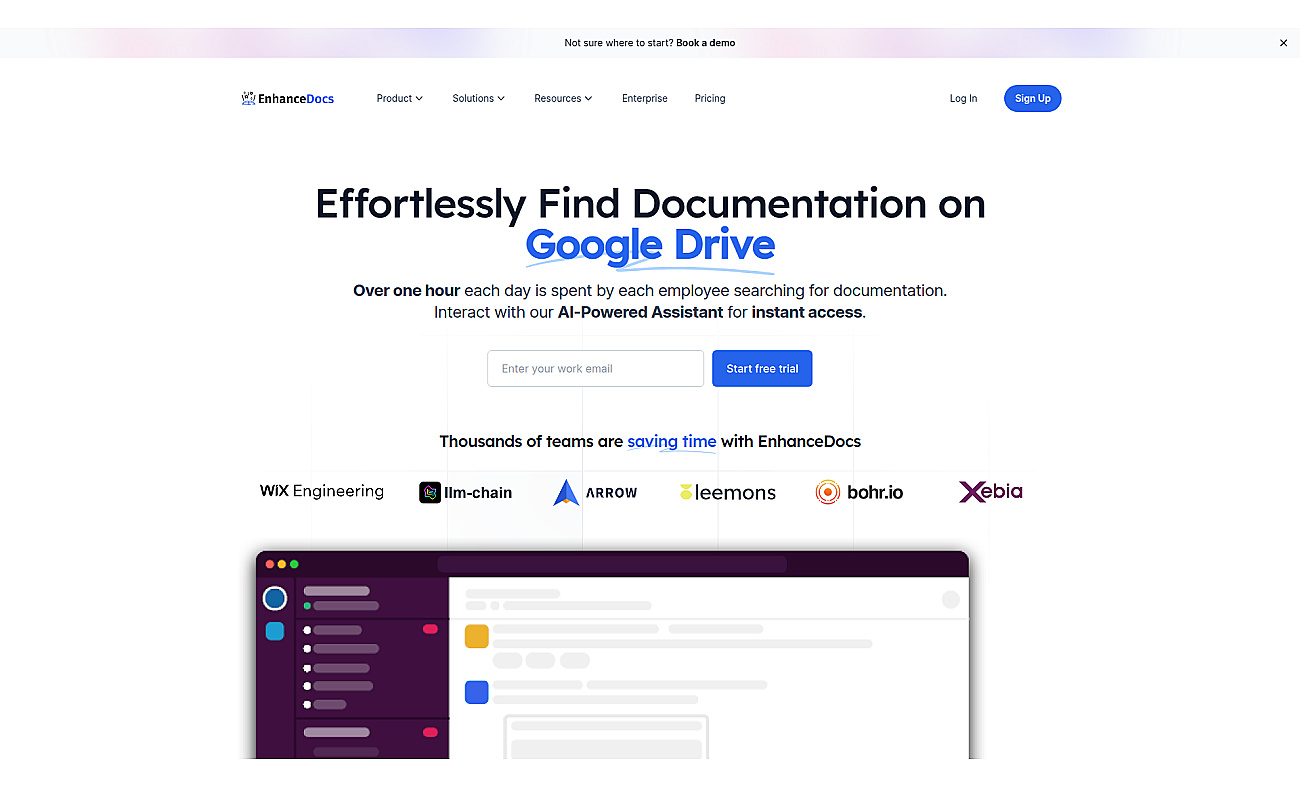 EnhanceDocs screenshot