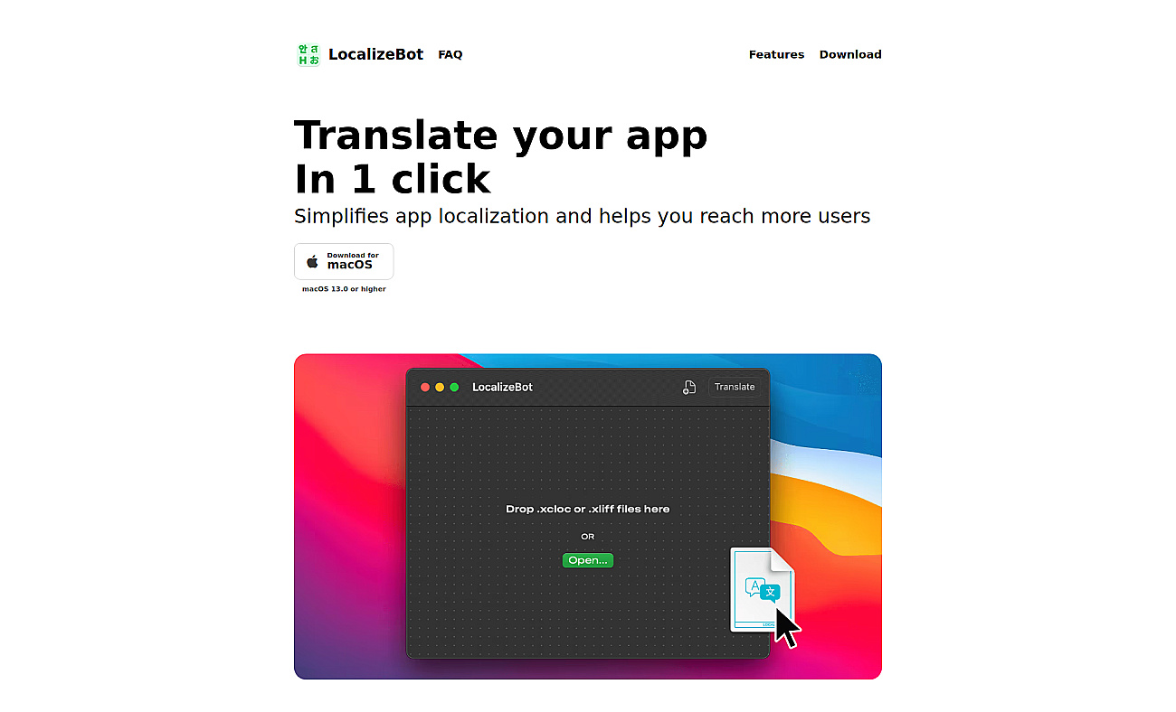 LocalizeBot screenshot