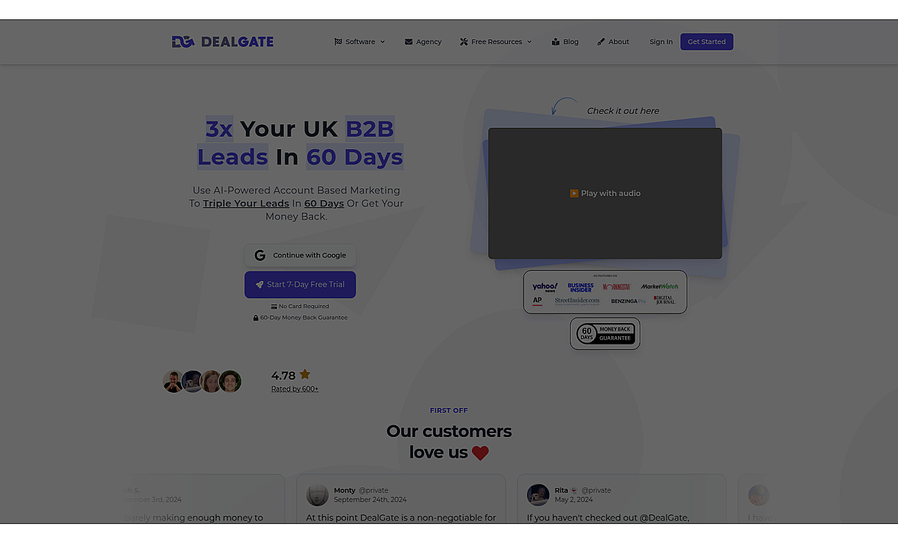 Dealgate screenshot