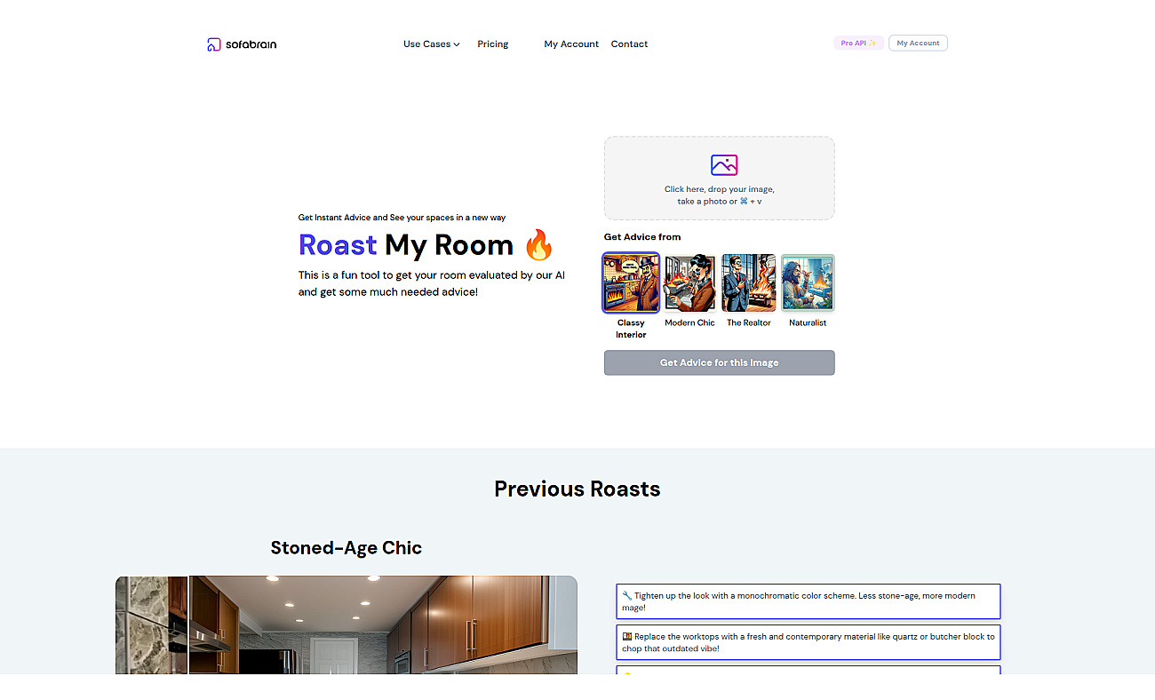 Roast My Room screenshot