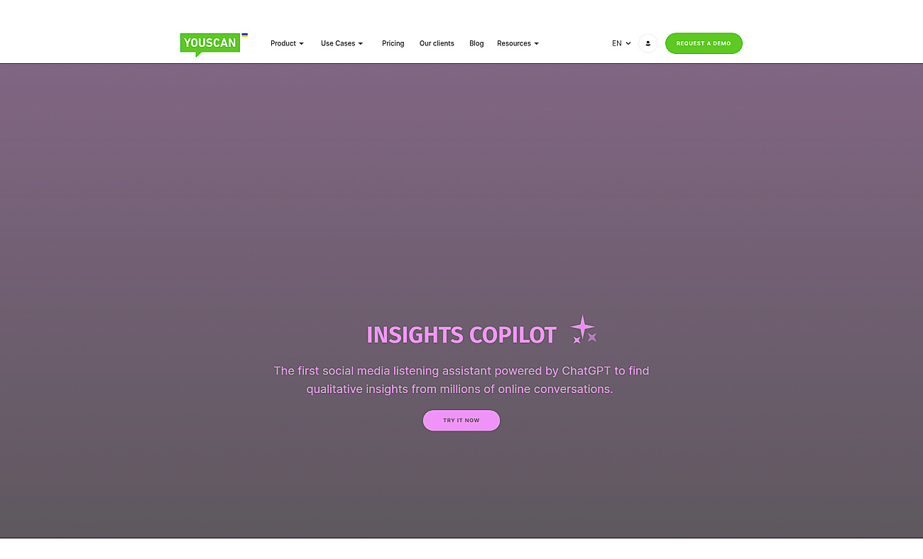 Youscan screenshot