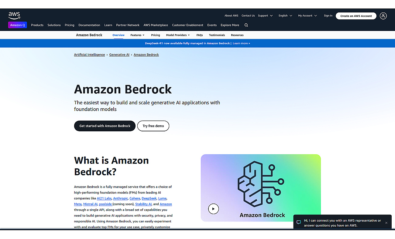 Bedrock screenshot