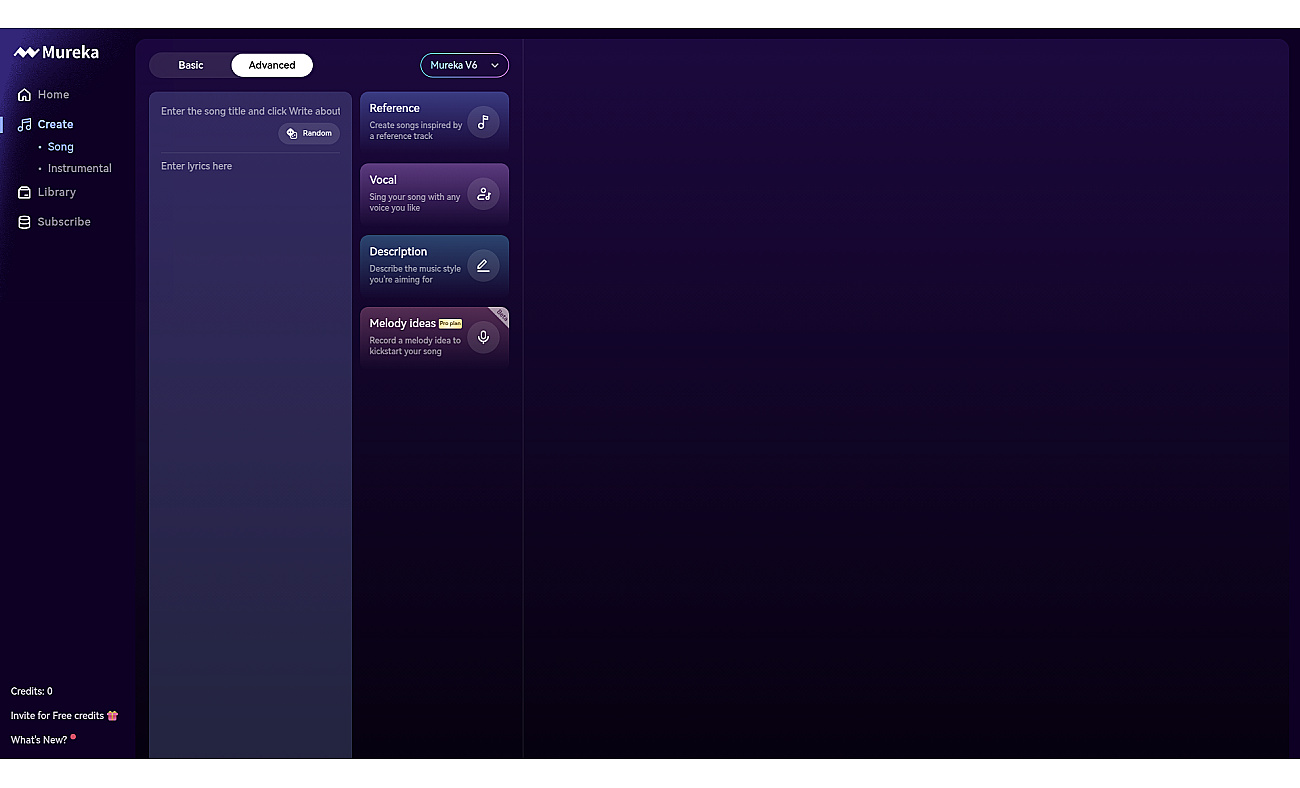 Mureka screenshot
