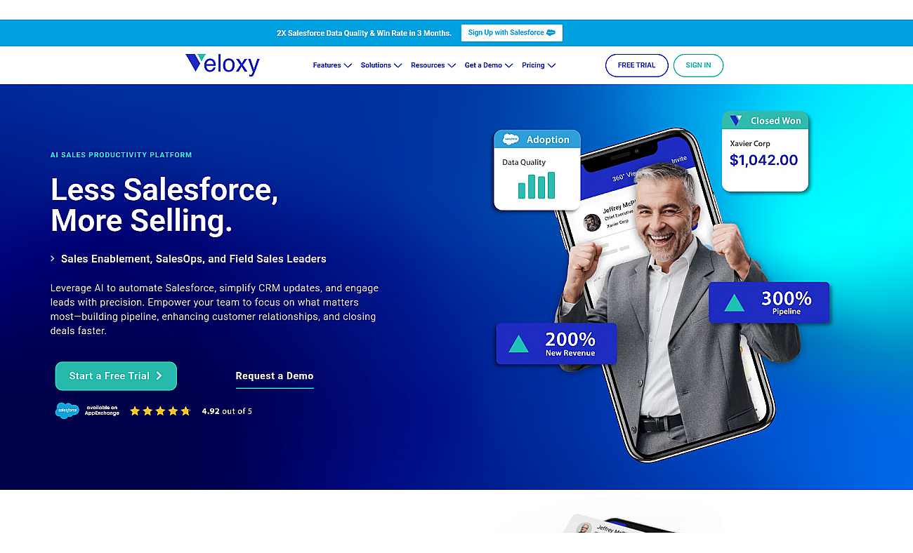 Veloxy screenshot