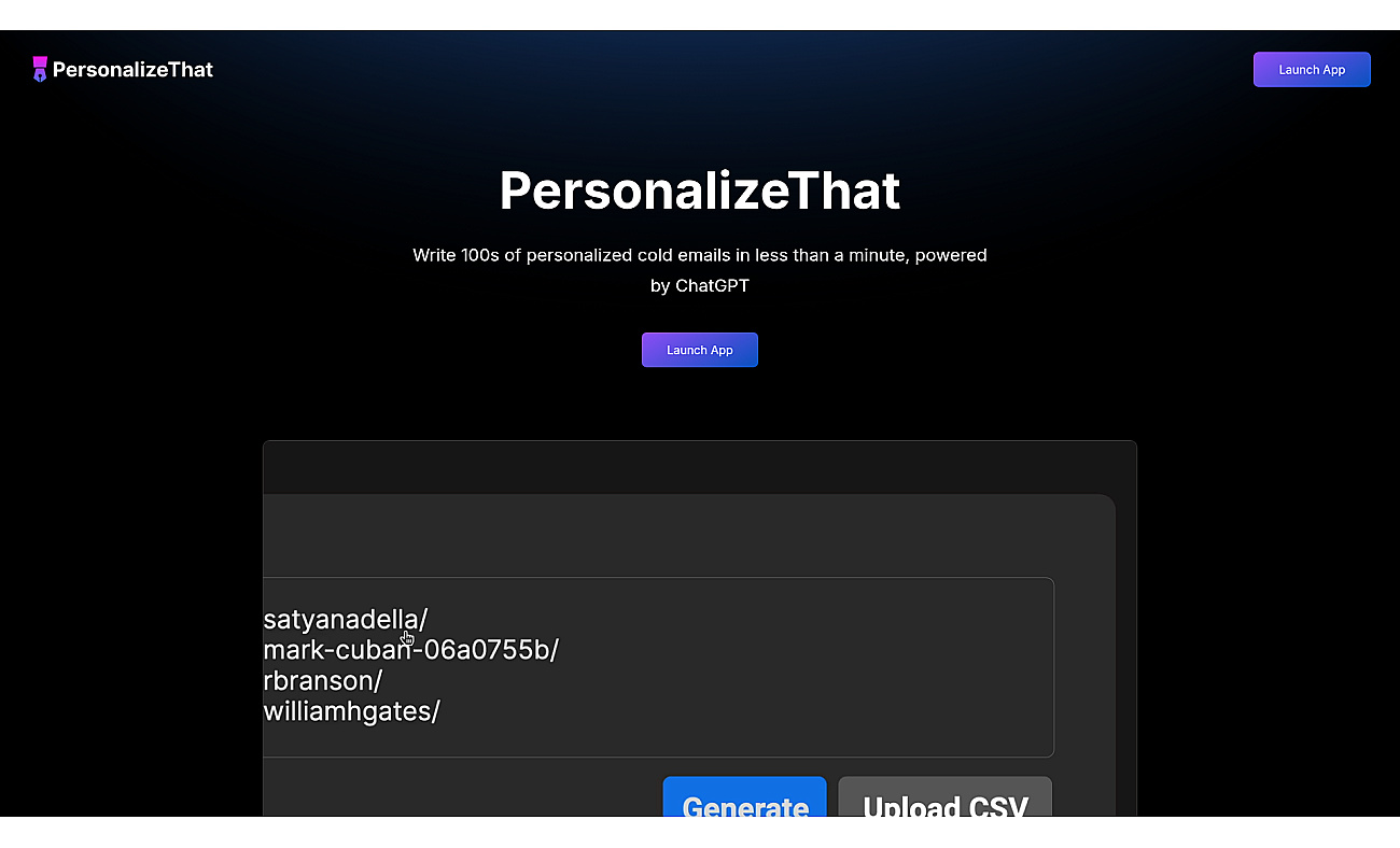 SalesGPT.xyz screenshot