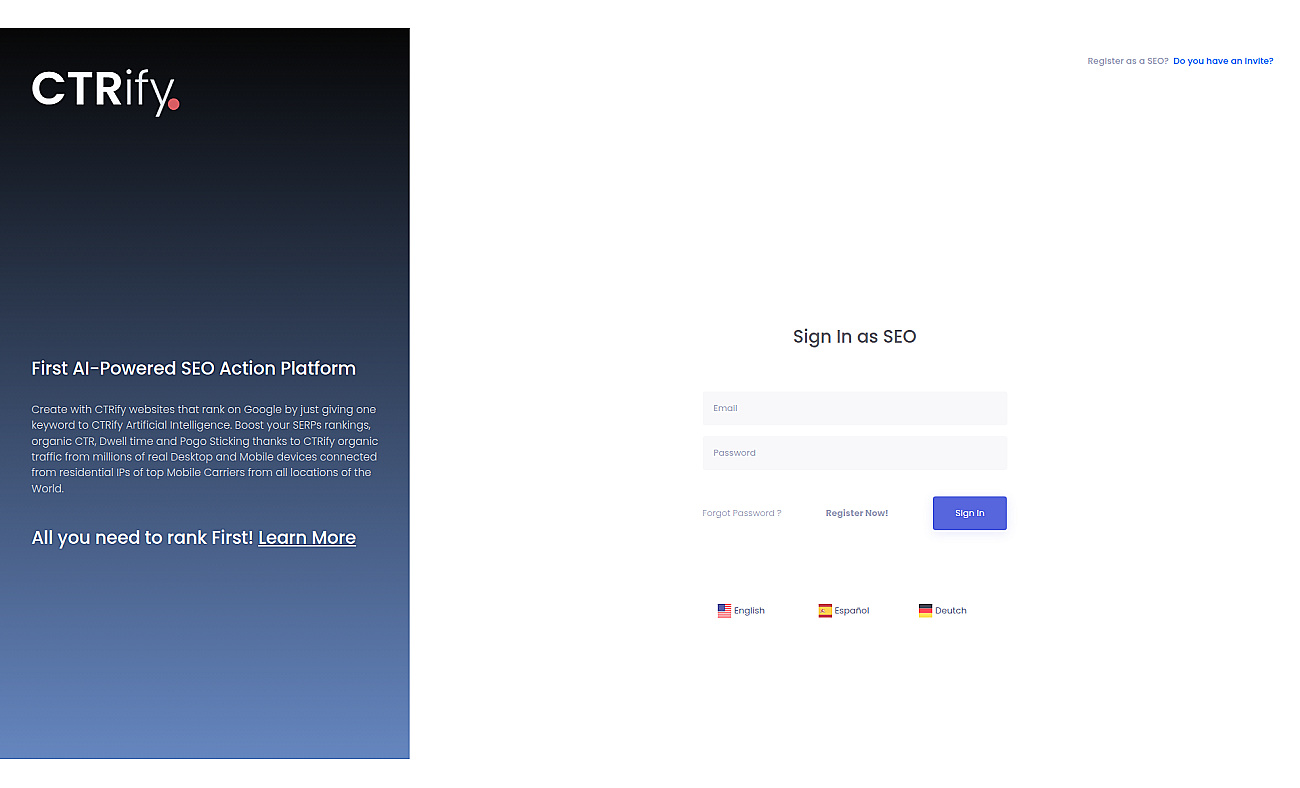 CTRify screenshot