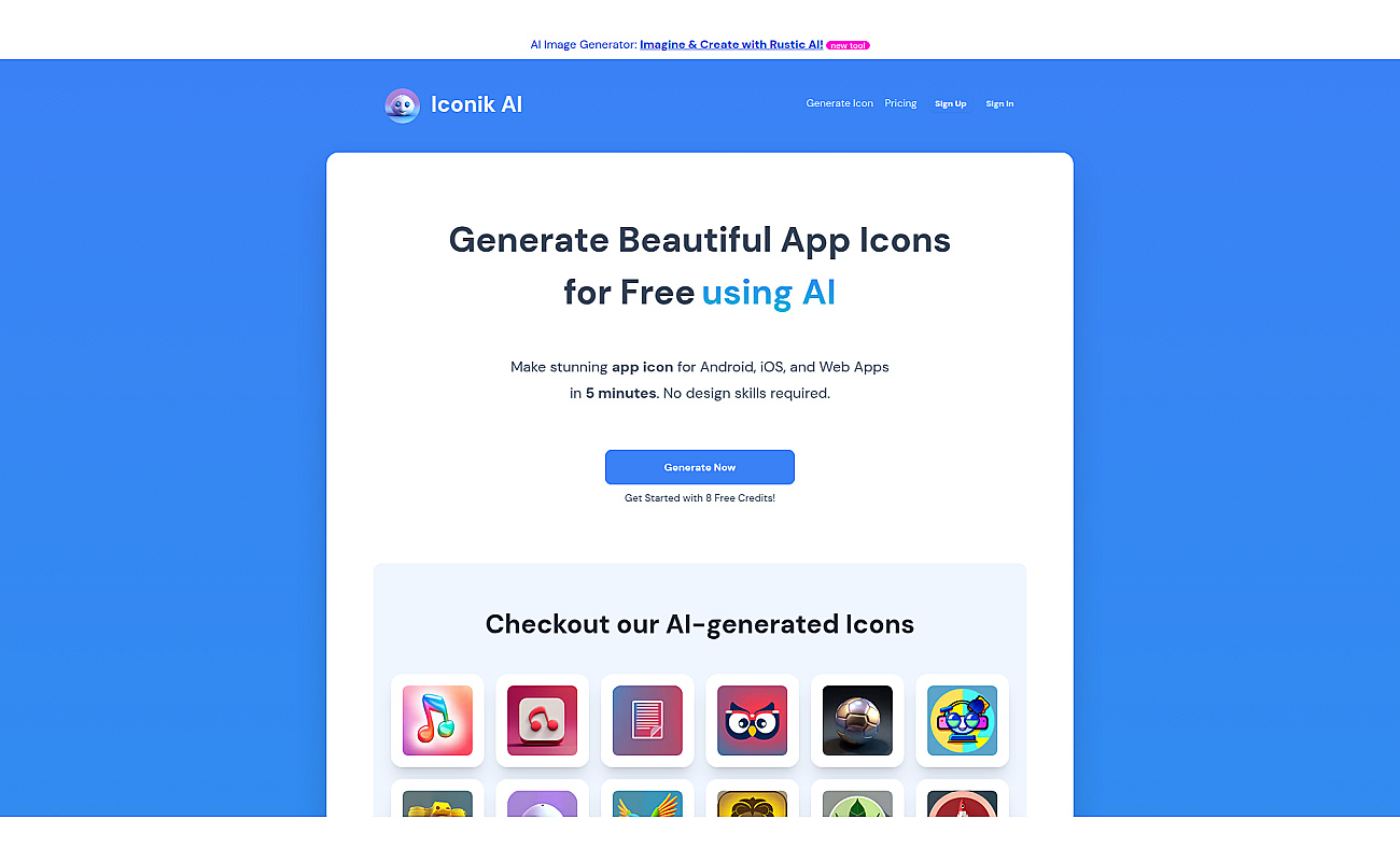 Iconik screenshot