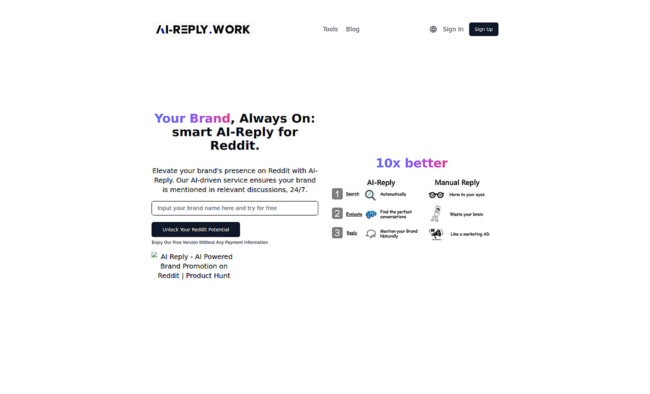 AI Reply screenshot