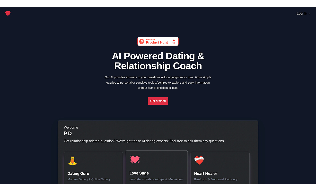 Loveadvisor ai screenshot