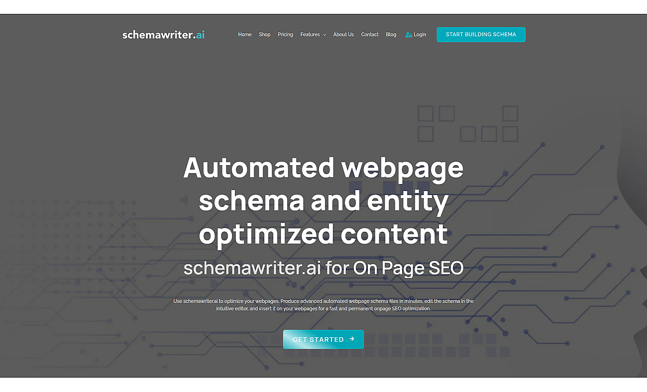 Schemawriter screenshot