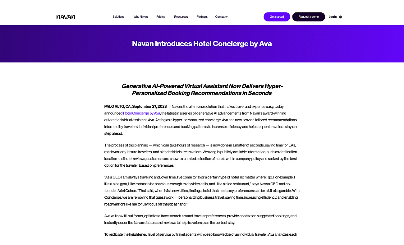 Concierge by Ava screenshot