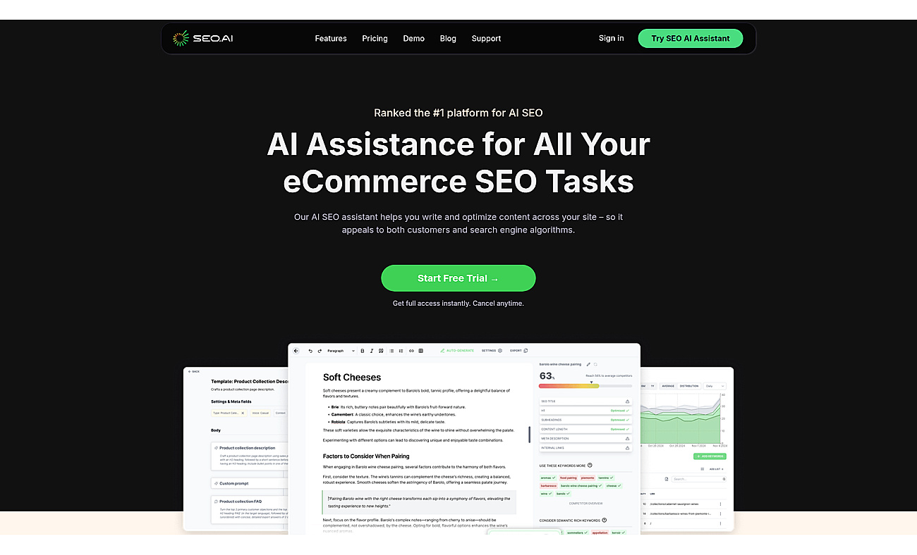 SEO.ai screenshot