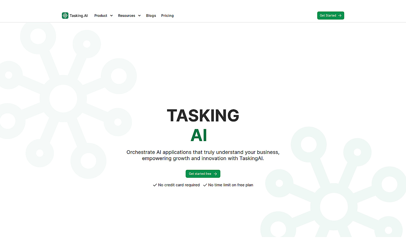 TaskingAI screenshot