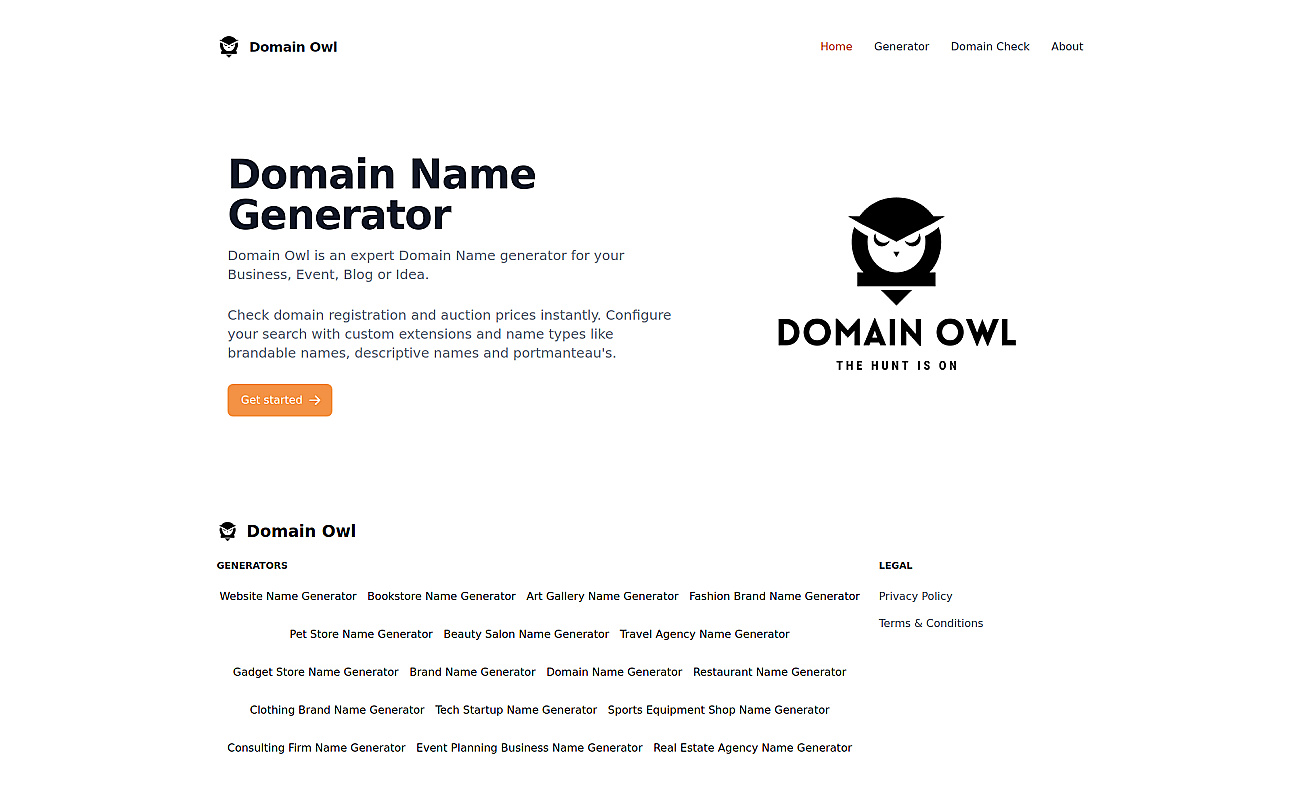 DomainOwl screenshot