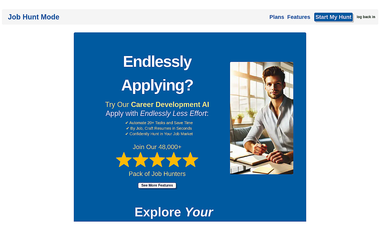 Job Hunt Mode screenshot