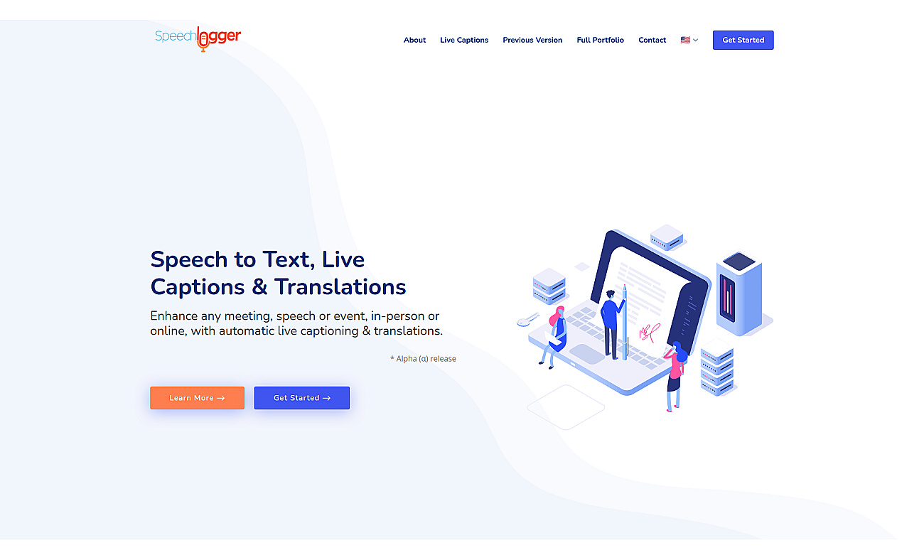 Speechlogger screenshot