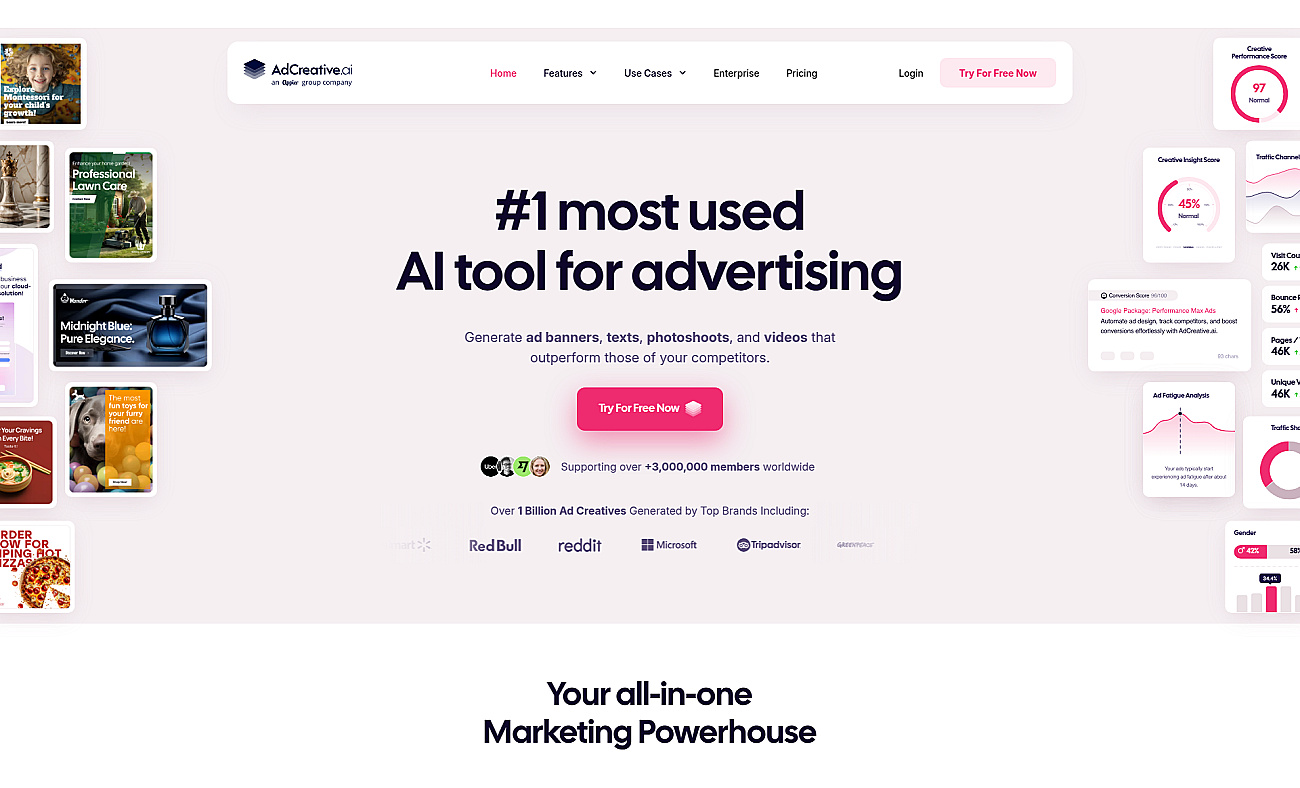AdCreative.ai screenshot