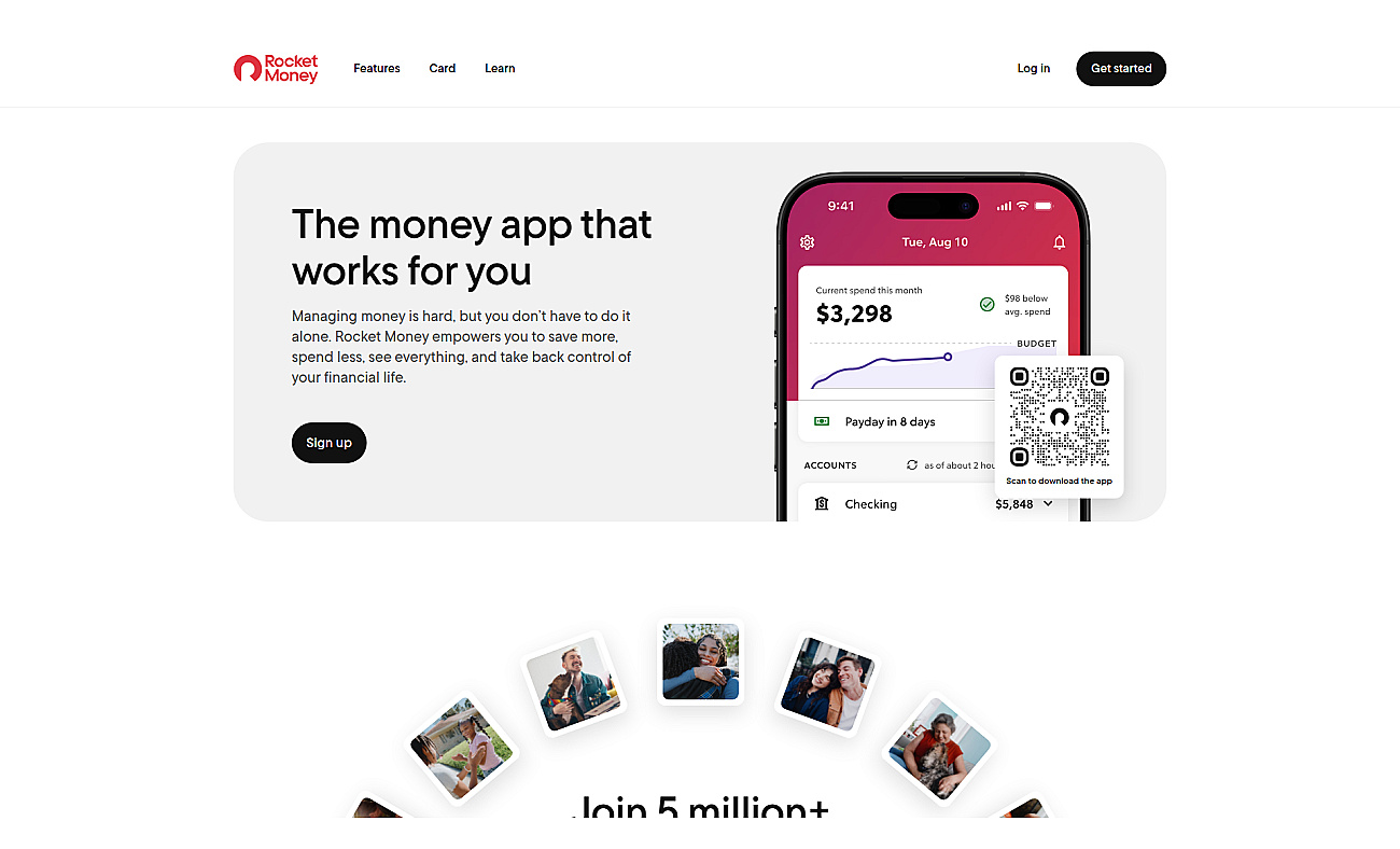 RocketMoney screenshot