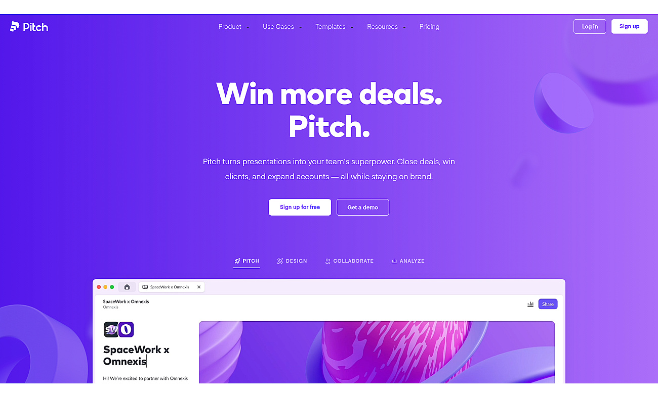 Pitch screenshot