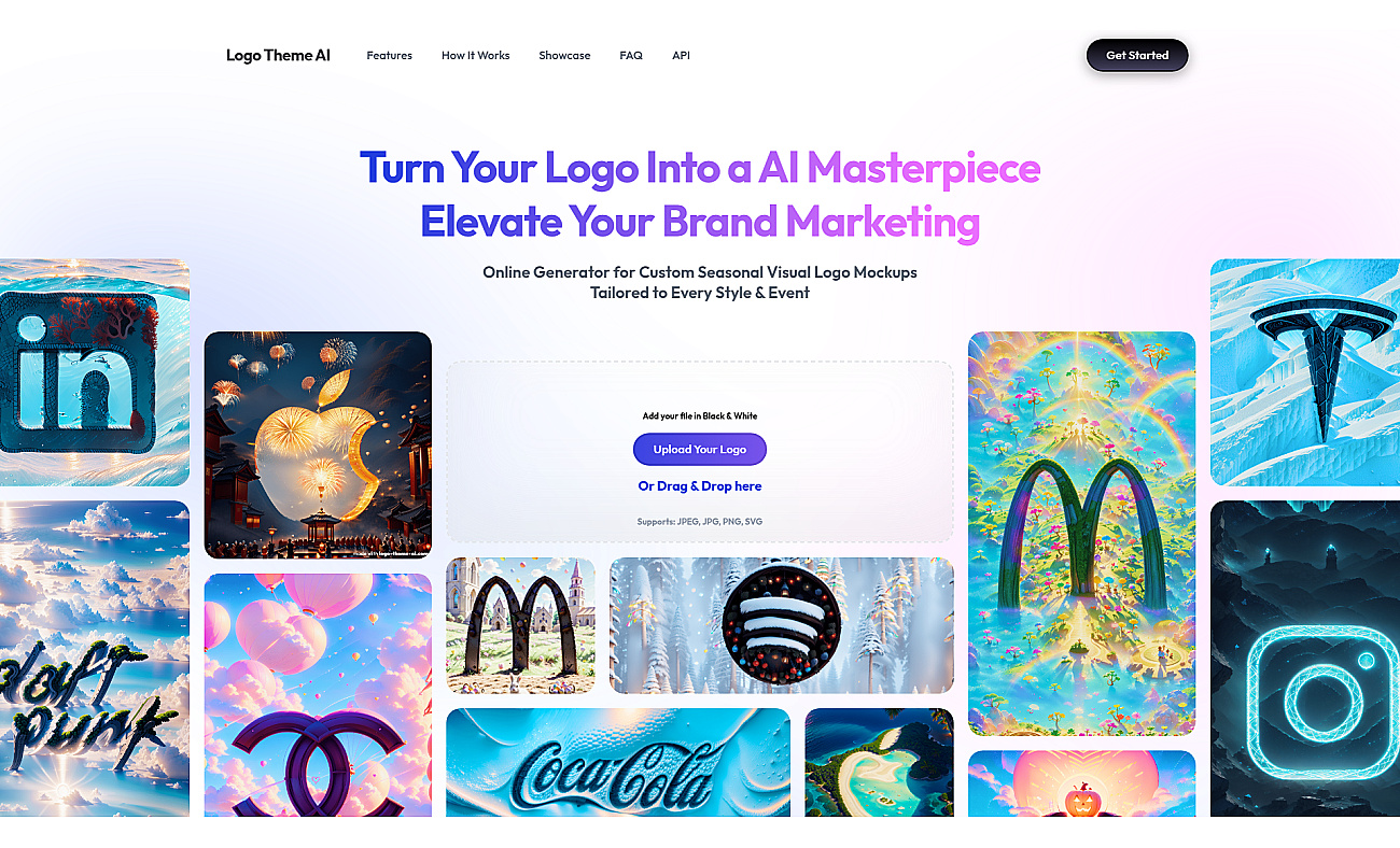 Logo Theme AI screenshot