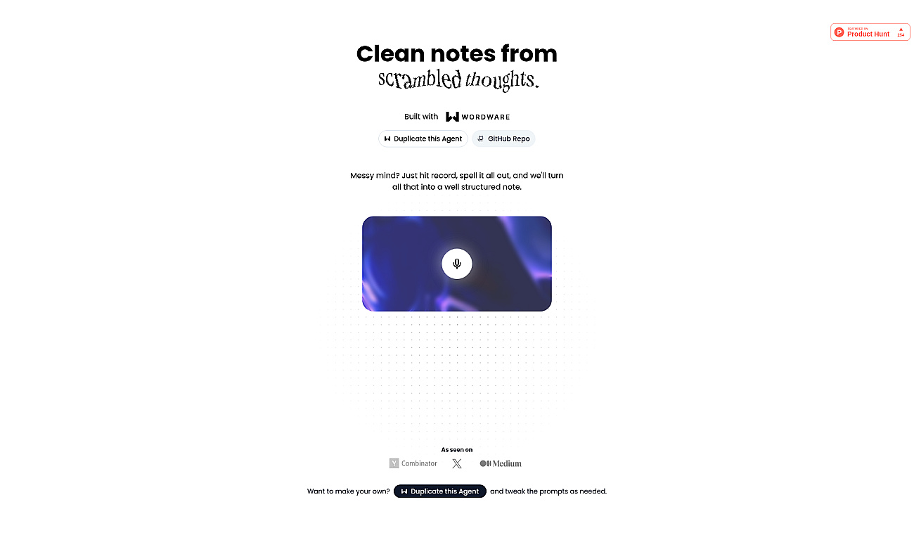 Audioscribe screenshot